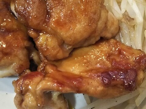 ヨシダソースで鶏の照り焼き